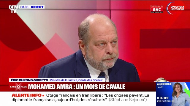 Mohamed Amra: Nous allons signer un protocole qui renforce la sécurité des agents pénitentiaires , annonce Éric Dupond-Moretti