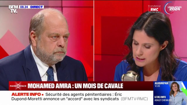 Téléphones en prison: Il faut une modification législative sur les fouilles au parloir, estime Éric Dupond-Moretti