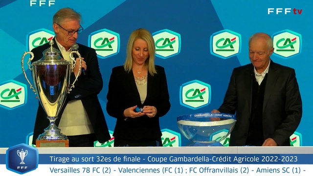 Le tirage des 32es de finale en replay