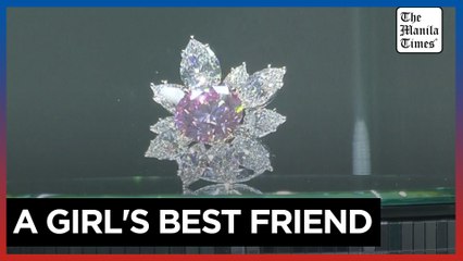 Eden Rose pink diamond beats estimate, sells for $13.3M