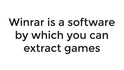 How to Install Winrar Software