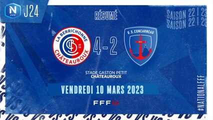 J24 | LB CHATEAUROUX - US CONCARNEAU (4-2)