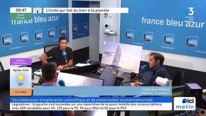 On vous présente Imarinair, ce catamaran azuréen qui préserve l'environnement