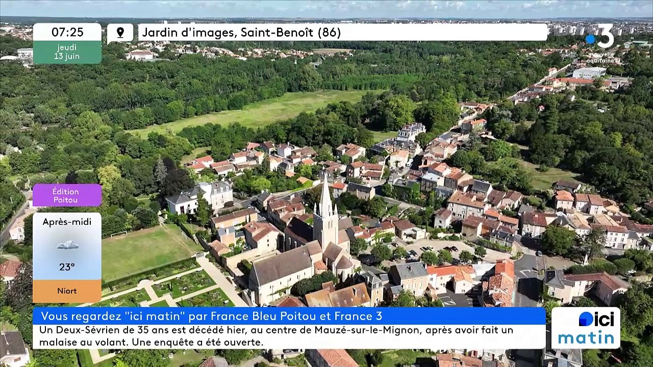 13/06/2024 - Le 6/9 de France Bleu Poitou en vidéo