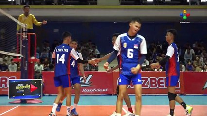 [13-06-24] ការត្រៀមខ្លួនរបស់ក្រុមបាល់ទះ U20 កម្ពុជា មុនជួប U20 វៀតណាម ក្នុងវគ្គជម្រុះពានរង្វាន់ទ្វីបអាស៊ី