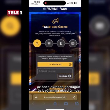 PTT'nin sitesini birebir kopyalamışlar! Dolandırıcıların yeni tuzağı 'HGS borcu'