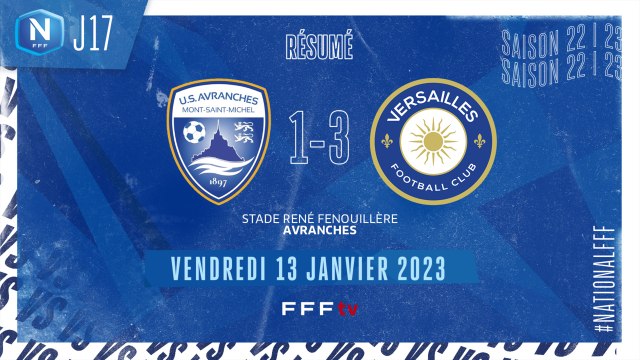 J17 | US Avranches - FC Versailles (1-3)