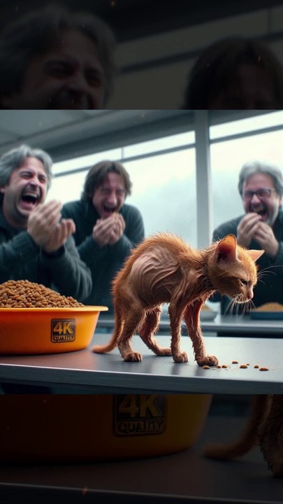 Poor Hungry Cat