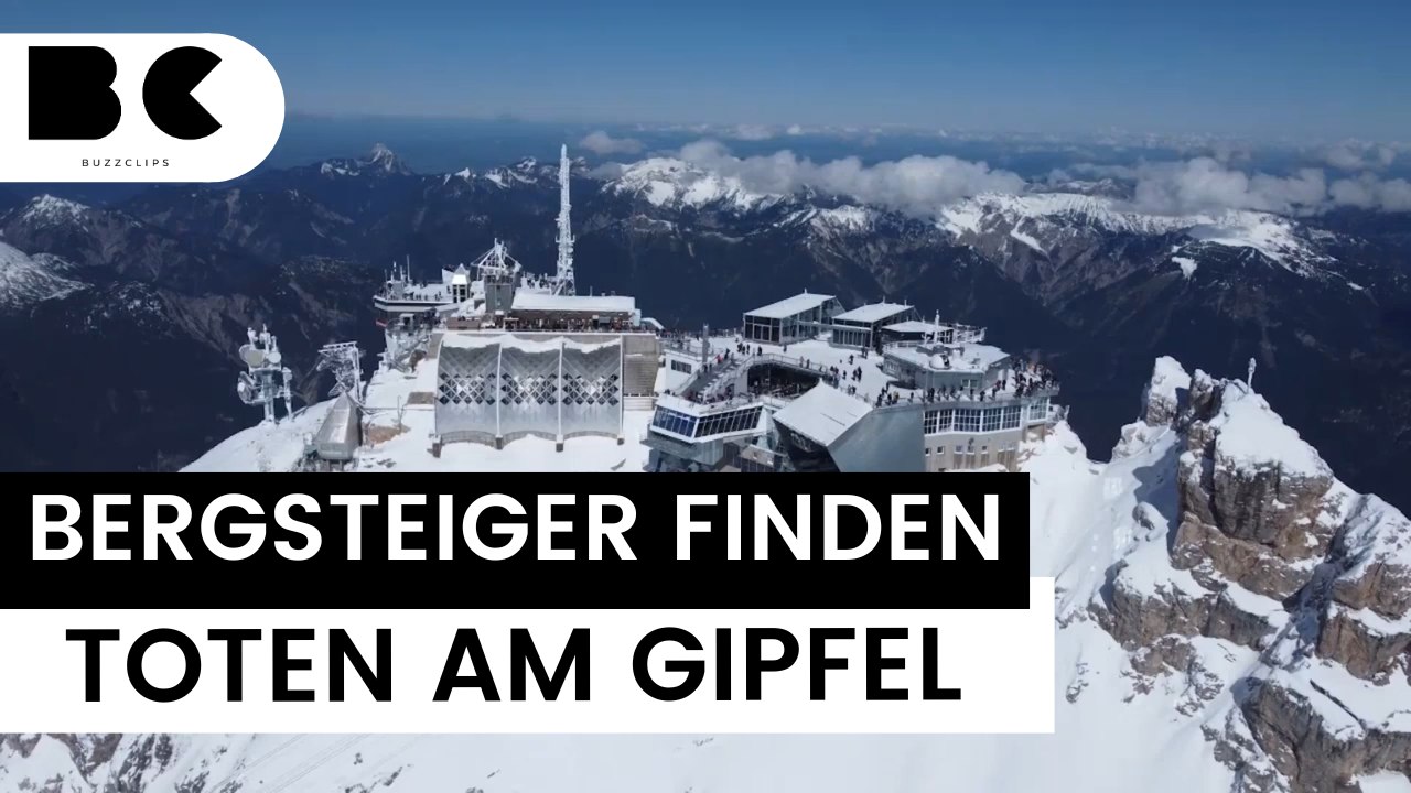 Zugspitze: Bergsteiger finden Toten im Schnee