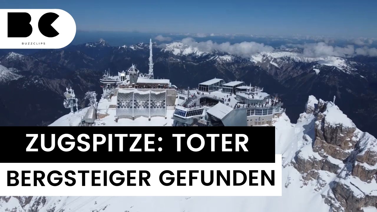 Bayern: Bergsteiger finden Leiche am Zugspitzgipfel