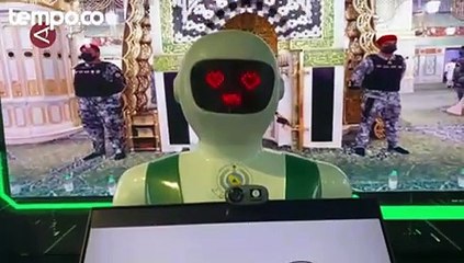 Melihat Kecanggihan Robot Pemandu Haji Milik Kerajaan Arab Saudi