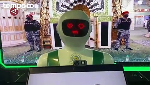 Melihat Kecanggihan Robot Pemandu Haji Milik Kerajaan Arab Saudi