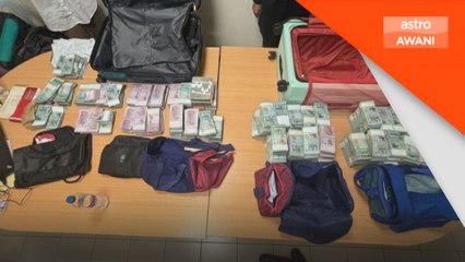 Ops Transit: SPRM rampas wang tunai RM4.4 juta babit sindiket kontena terbang