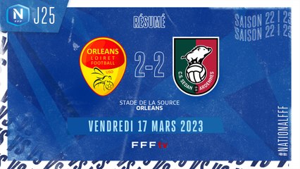 J25 | US Orléans - CS Sedan A. (2-2)