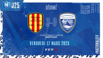 J25 I FC Martigues – US Avranches MSM (3-0)