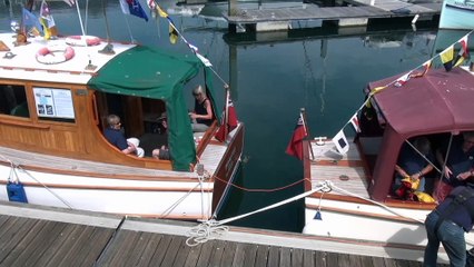 Plymouth Classic boat Rally the Barbican Plymouth Atlantic Ocean City. 2014 Part 1