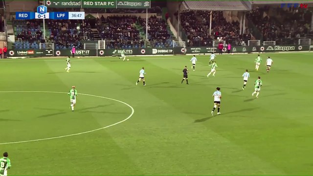 Le Red Star FC égalise avec Hacene Benali