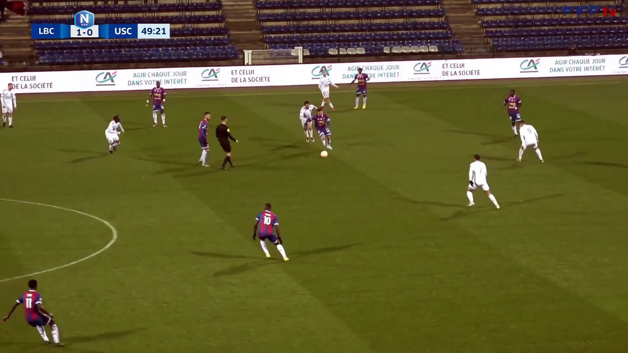 LB Châteauroux marque face à l'US Concarneau