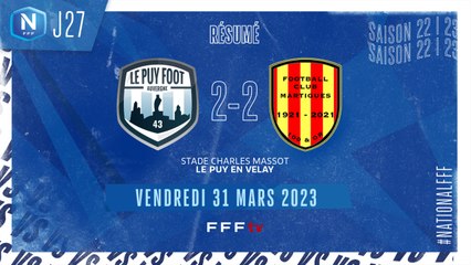 J27 | Le Puy Foot 43 - FC Martigues (2-2)