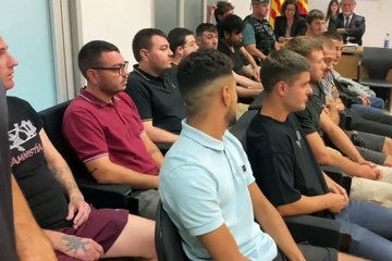 Comença el judici contra els catorze encausats de Pego