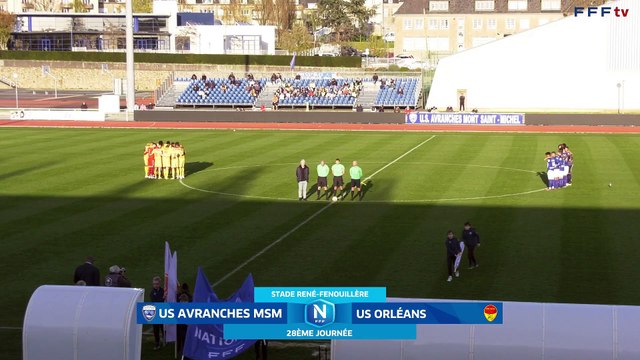 J28 I US Avranches MSM - US Orlèans (1-2) en replay