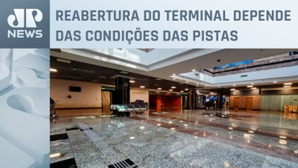 Limpeza do Aeroporto Salgado Filho deve ser concluída até domingo (16)