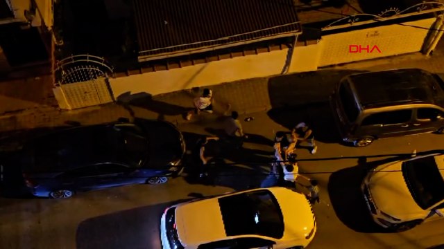 İstanbul'da sürücülerin tekmeli yumruklu ters yön kavgası