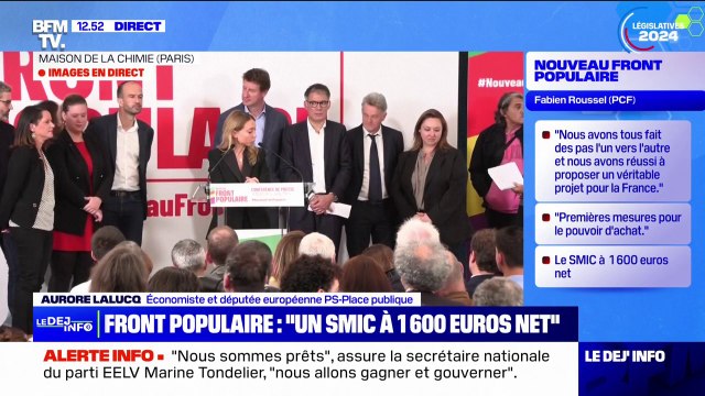 Ukraine, 7 octobre, antisémitisme: On a tous fait des pas incroyables en un temps absolument record , affirme Aurore Lalucq (Place publique)