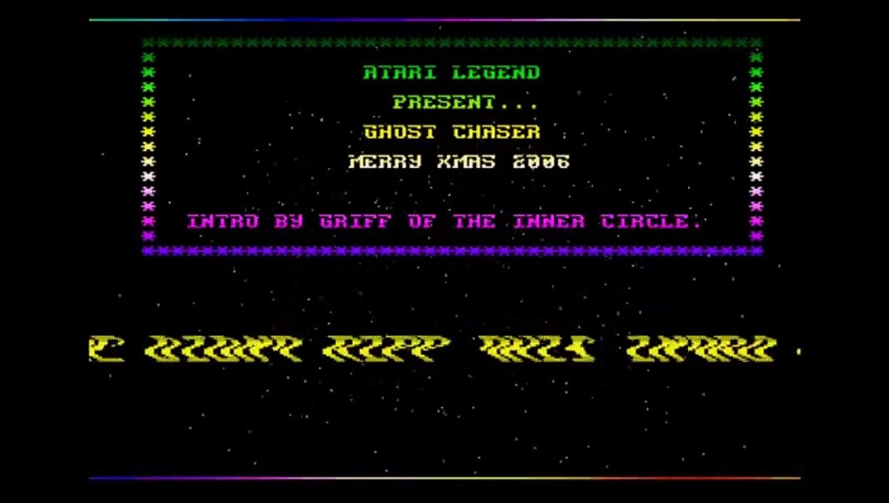 Atari ST Cracktro - Ghost Chaser by Atari Legend