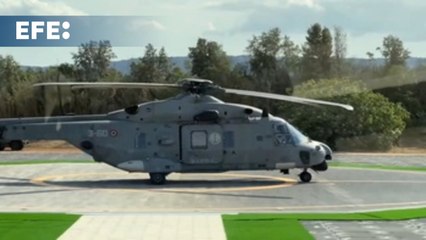 Dispositivo de seguridad en la segunda jornada de la cumbre del G7