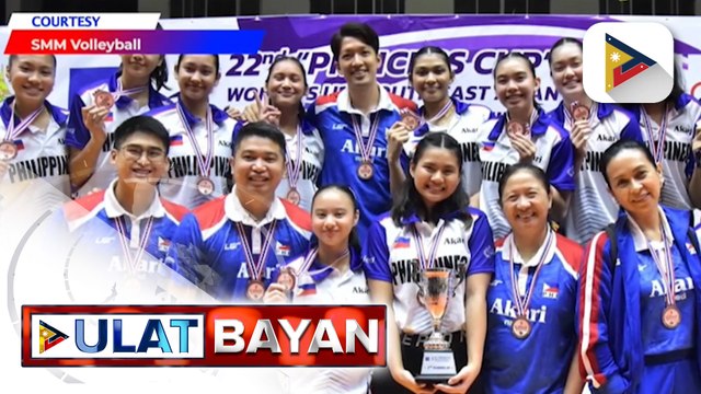 Alas Pilipinas, nasungkit ang bronze medal sa 22nd Princess Cup SEA U18 Championship