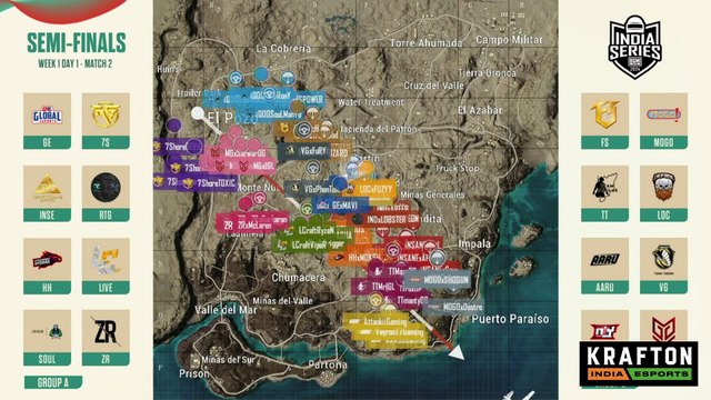 [HINDI] BGMI PUBG 2024 | SEMI-FINALS Day-1 | MATCH -2 | MOGO ESPORTS