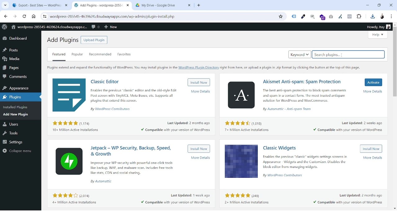 How To Import And Export Pages From A Wordpress Site To Another Site For Free And Quickly: Itay Verchik IVBS SEO / PPC