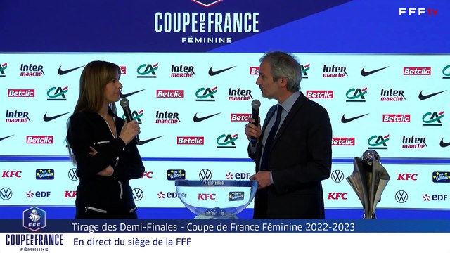 Le tirage des demi-finales en replay