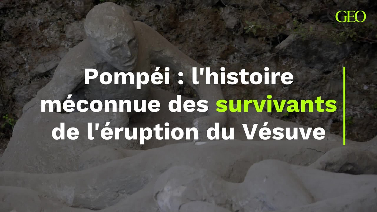 L'histoire méconnue des survivants de Pompéi et Herculanum, ayant fui l'éruption du Vésuve
