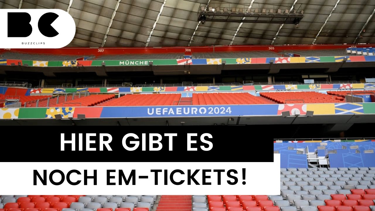 EM 2024: So kommen Sie jetzt noch an Tickets!