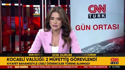Kocaeli'de mezuniyet töreninde skandal iddia! Valilik harekete geçti: İki müfettiş görevlendirildi