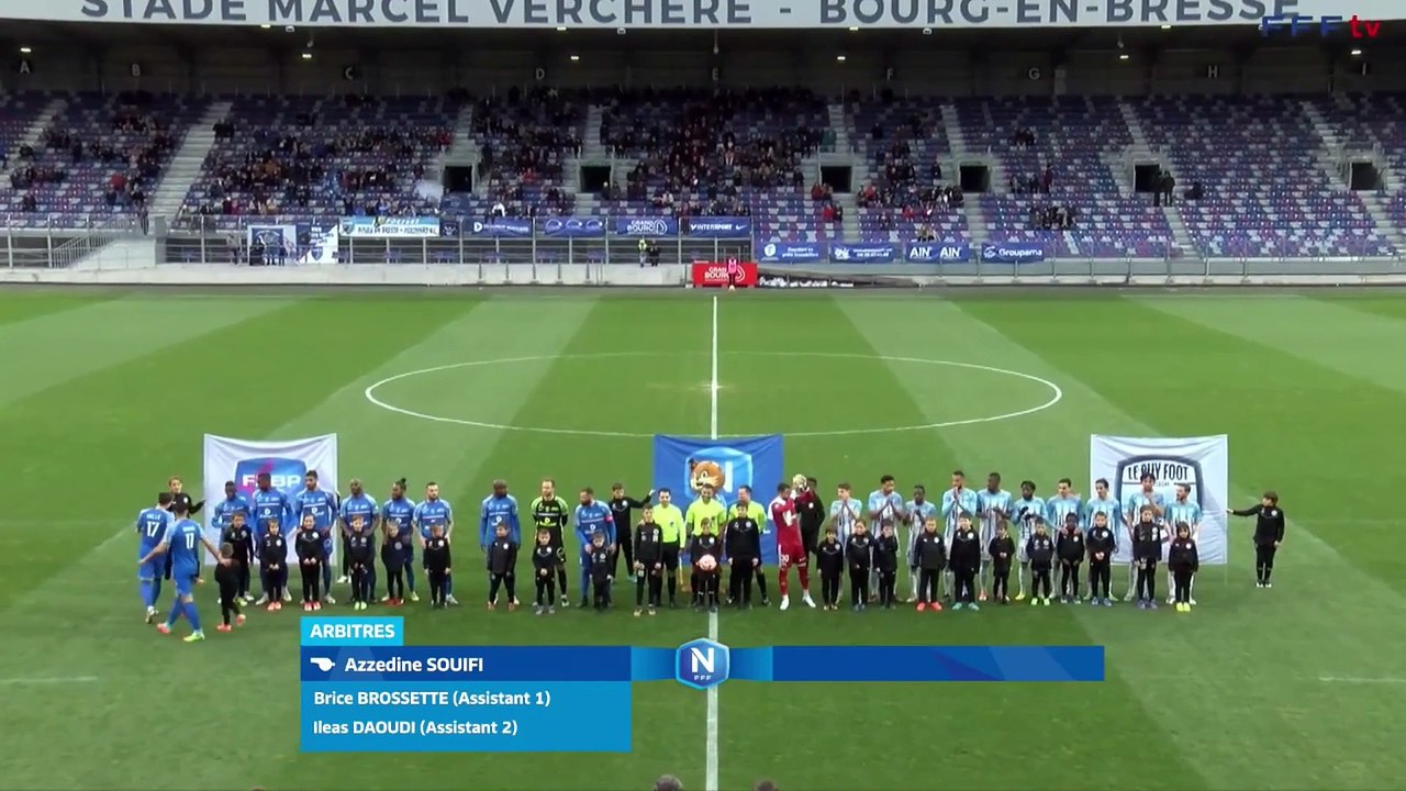 J29 I Bourg-en-Bresse Péronnas 01 - Le Puy (2-0) en replay
