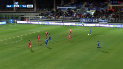 L'USL Dunkerque réduit le score avec Freddy Mbemba