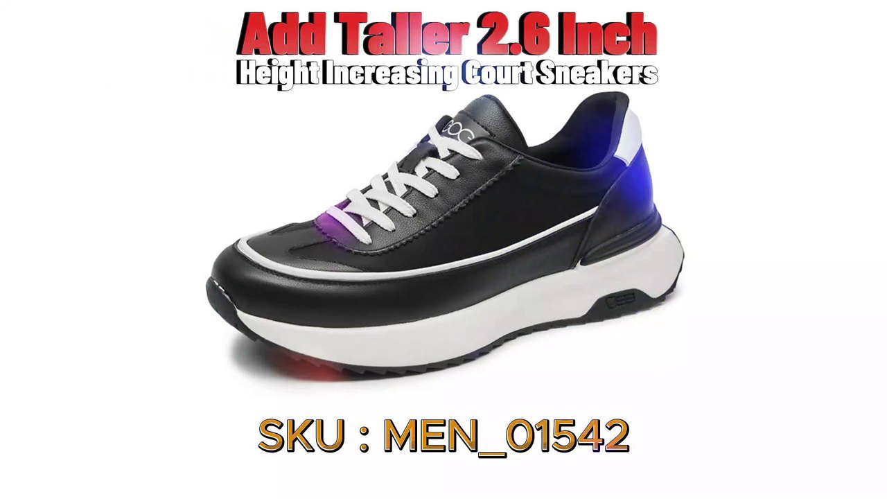Lightweight Height Increasing Sneakers - Unveiling Style and Comfort