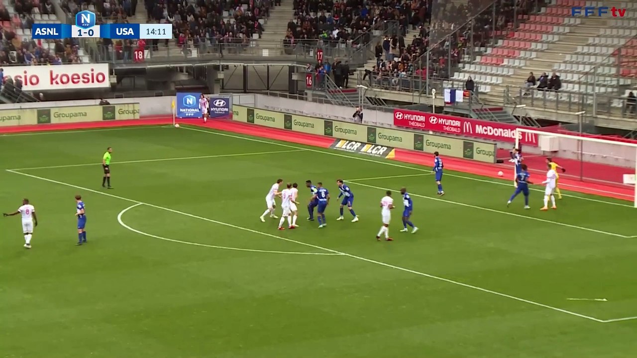 L'AS Nancy Lorraine fait le break sur corner !