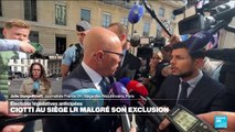 Législatives : Eric Ciotti, exclu de son parti, arrive au siège de LR