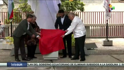 En Venezuela inauguran plaza en honor a Ernesto "Che" Guevara