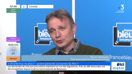 "Le regard sur le handicap évolue trop lentement" pour Xavier Vacheret, ingenieur à l'ENSMM de Besançon