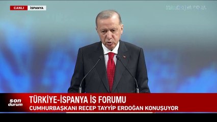 Cumhurbaşkanı Erdoğan: Sanchez Türk milletinin gönlünde müstesna bir yer edindi
