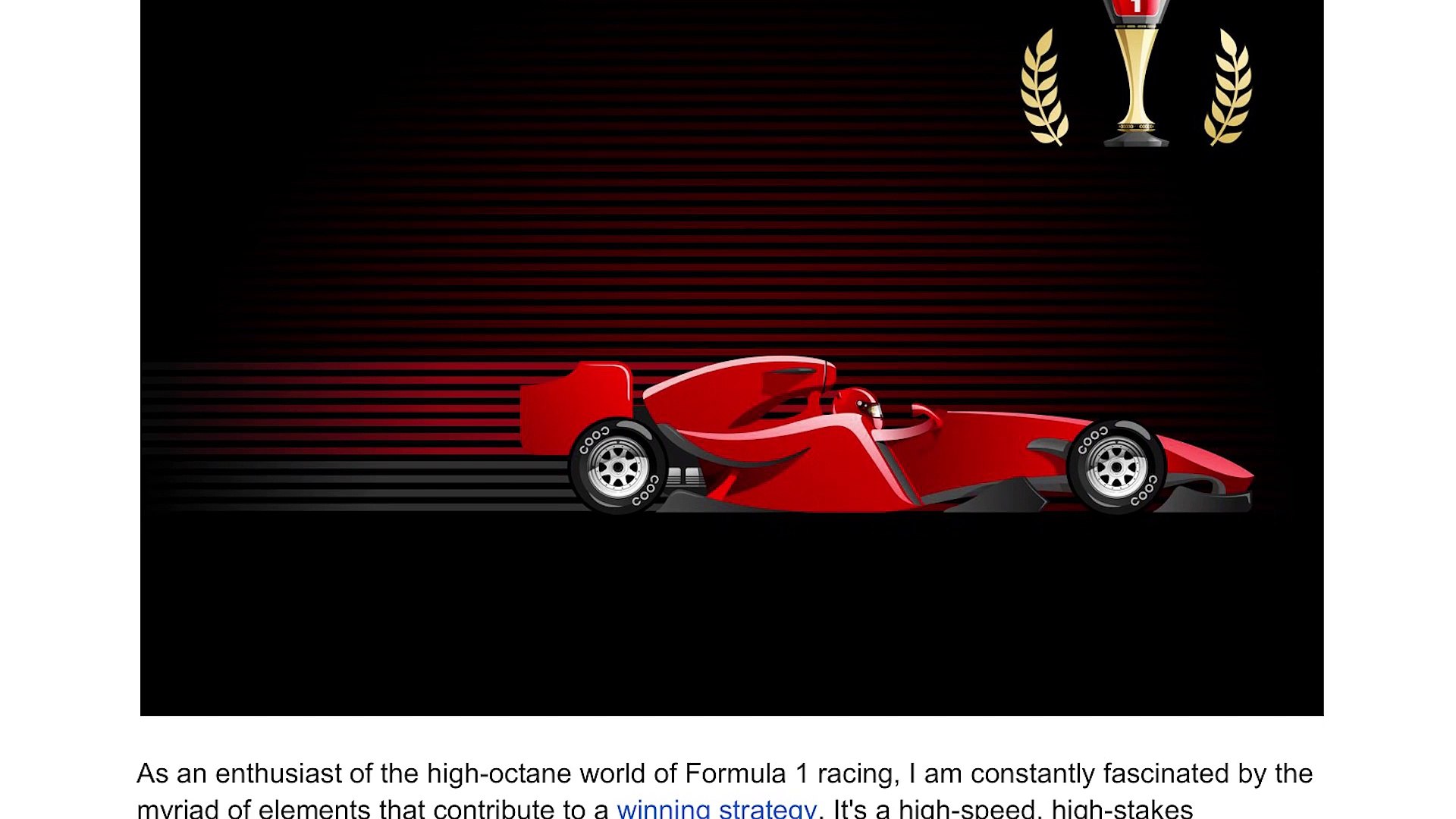 ⁣The Psychology of Winning - An In-Depth Analysis of Winning F1 Strategies | Gareth Booth Sports