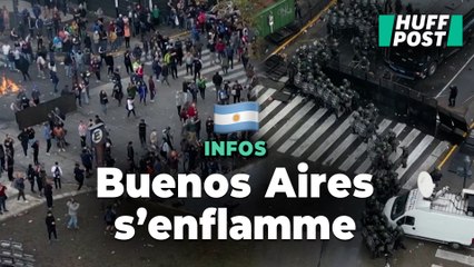 À Buenos Aires, des députés blessés lors d’une impressionnante manifestation anti-Milei