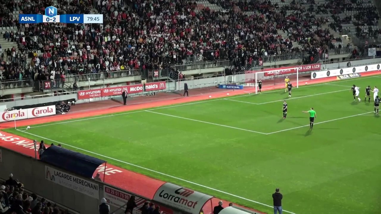 AS Nancy Lorraine réduit l'écart après deux penaltys ratés