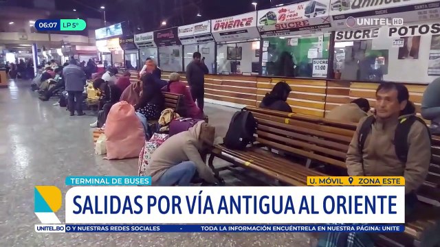 Viajes entre Cochabamba y Santa Cruz solo por vía antigua debido al bloqueo en Yapacaní que inicia su séptimo día