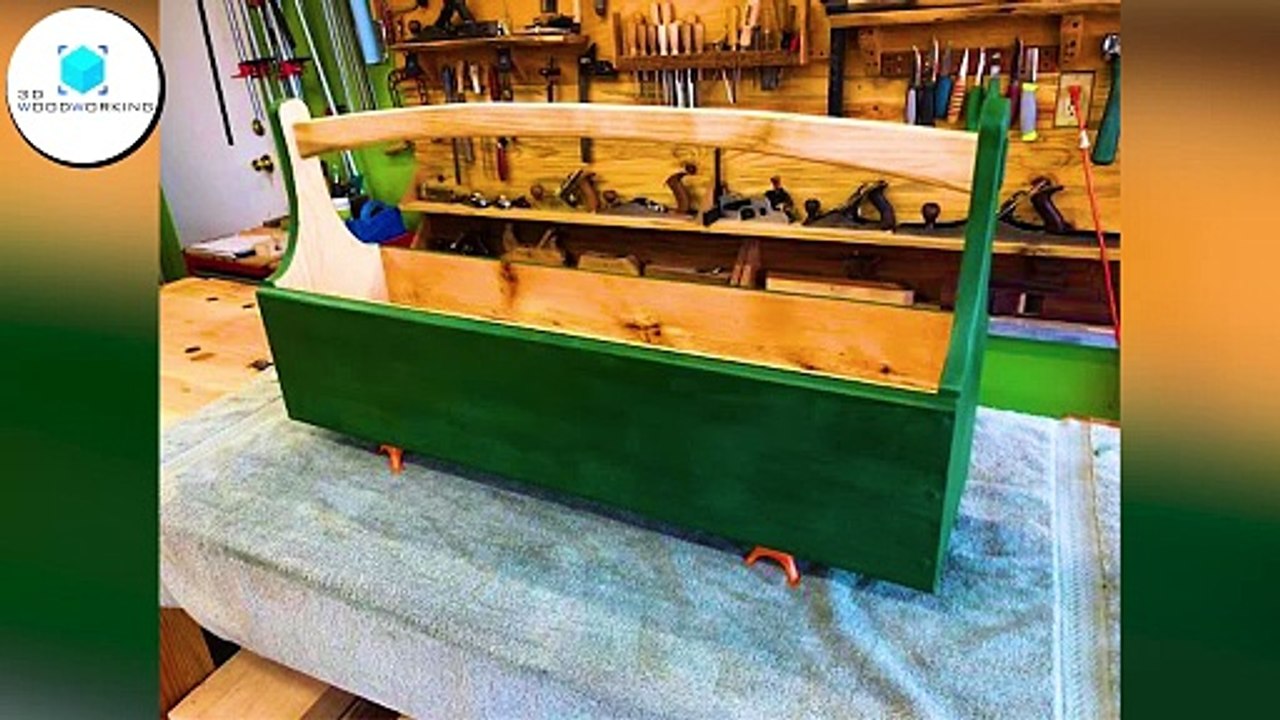 30 Woodworking Tool Tote Ideas | 30 Woodworking Tool Box DIY Projects